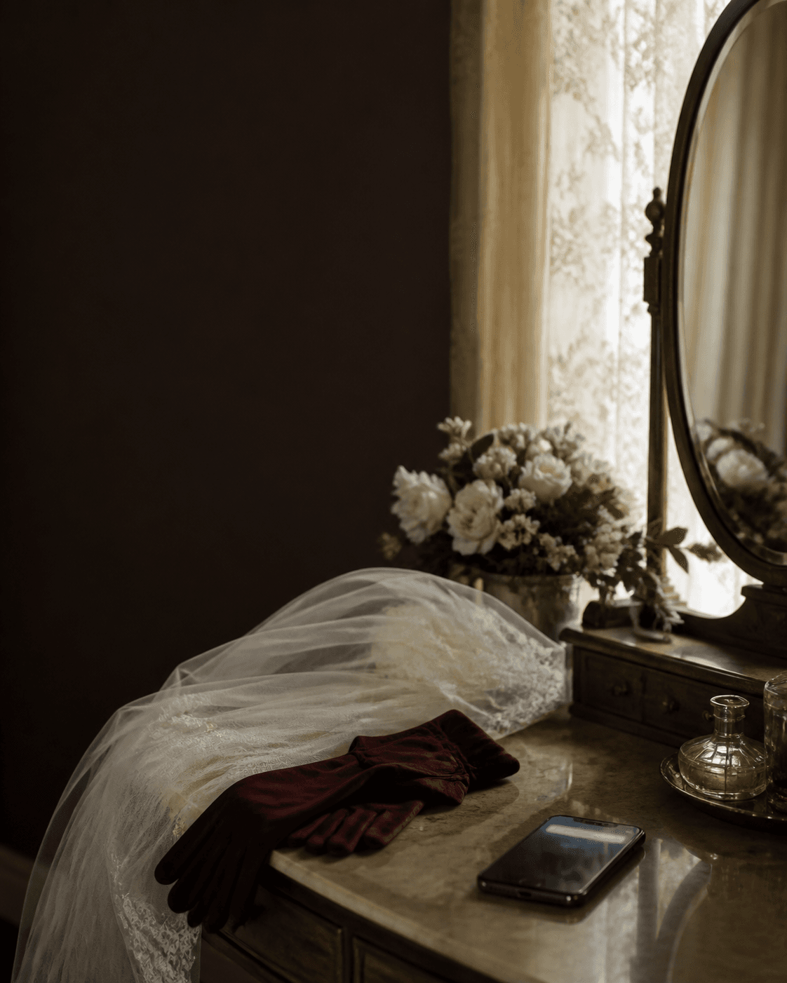 Mi ex me pidió volver el día de mi boda y mi prima escondió el mensaje. Imagen editorial original de Entre Nos.